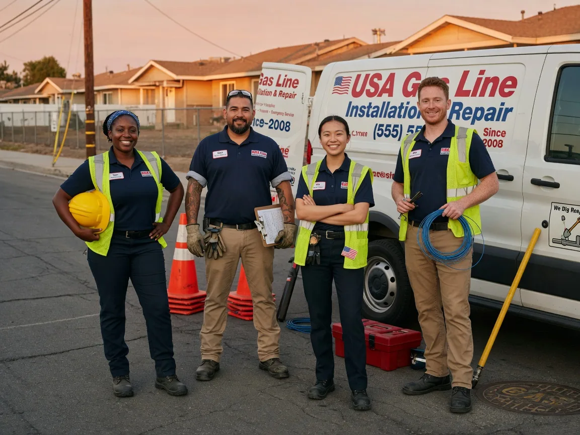Gas Line Installation company in Rosenhayn, NJ